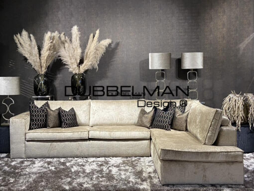Bank Sanos 3P/OTB velvet Bronze (Bergen 104) lounge rechts