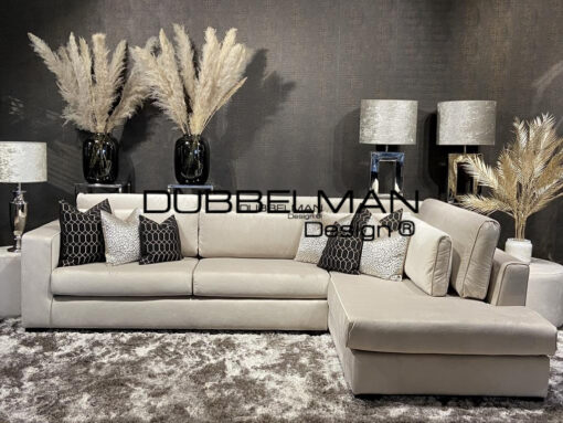 Bank Boston 3P/OT velvet beige (Quartz 903) lounge rechts