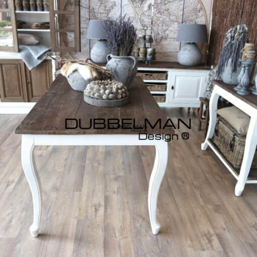 Queen ann eettafel old elm 240 cm / Showroommodel