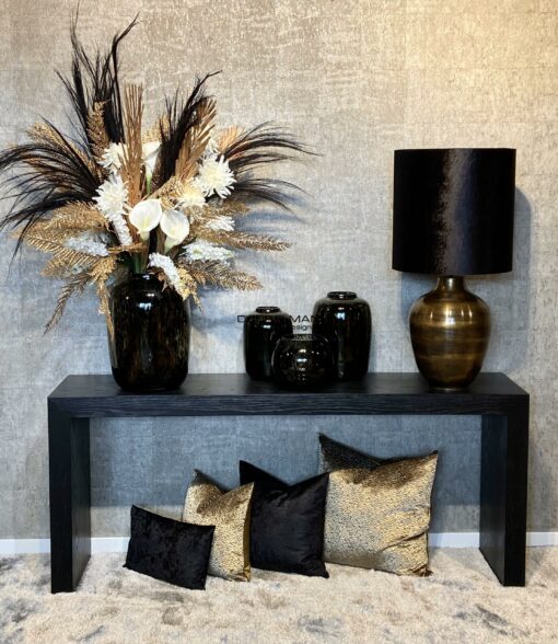 Sidetable Henderson black oak  180 cm / T20-1005