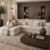 Luxe zitbank Sanos van Dubbelman Design met een eigentijds design