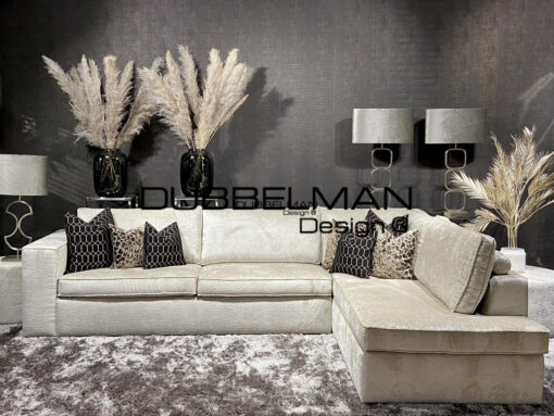 Bank Sanos 3P/OTB velvet velvet Champagne (Bergen 902) lounge rechts