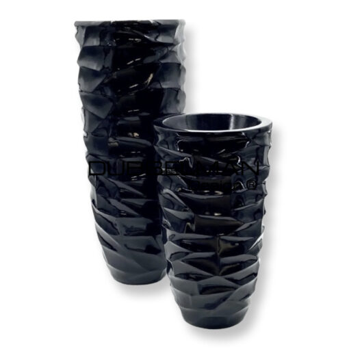 Pot Lotte zwart 62 cm