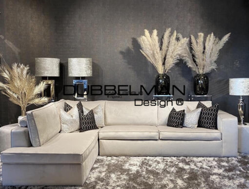 Bank Sanos OTB/3P velvet beige (Quartz 903) lounge links