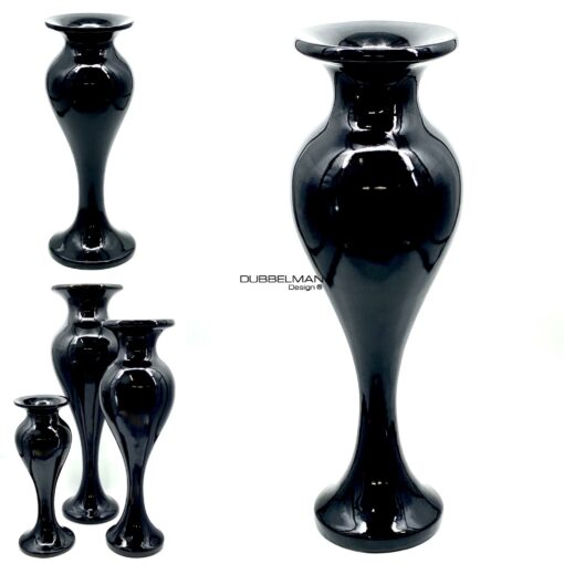 Vaas Belle zwart 100 cm / Showroommodel