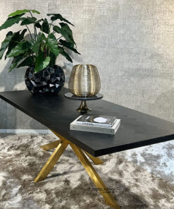 eettafel-tafel-visgraat-eiken-zwart-goud-gold-luxury-hotelchic-hotelchique