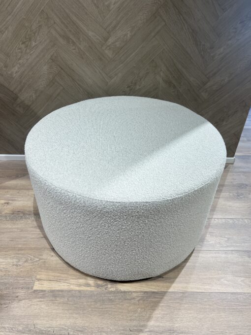 Poef 80×47 cm Bouclé white (Copenhagen 900)