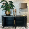 dressoir-ovaal-zwart-eiken-champagne-goud-hotel-chic-hotelchic