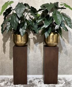 zuil-pilaar-bruin-eiken-donkerbruin-hotelchic-hotel-chic