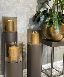 windlicht-pilaar-zuil-bruin-glas-kandelaar-hotelchic-hotel-chic