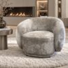 Ronde fauteuil hotel chique