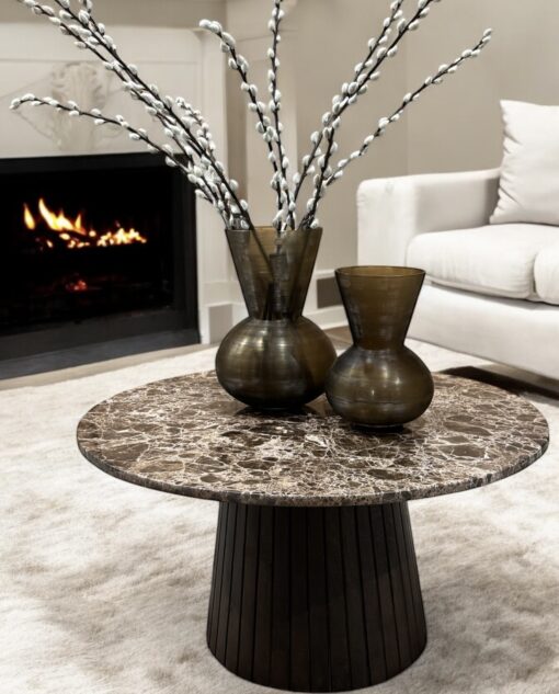 Ronde salontafel Emperador 80 cm / showroommodel
