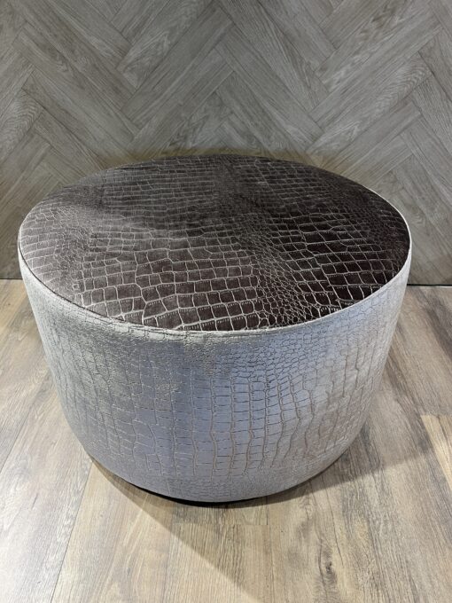 Poef 80x47 cm Croco 107
