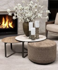 salontafel-salontafelset-set-hpl-travertine-poef-rond-hout