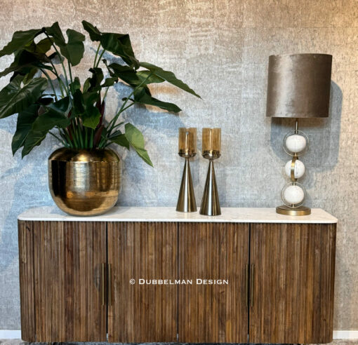 Dressoir Blizz wit marmer / Showroommodel