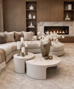 salontafel-beige-eiken-dubbele-set-rond-hotelchic