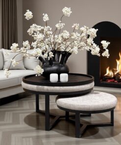 salontafel-set-morgan-zwart-rond-beige