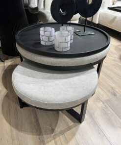 Salontafel Morgan zwart 80x80x43 cm / Panama 802