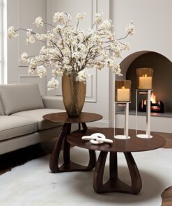 ronde-salontafel-mango-bruin-hout-set