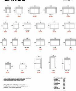 Alternative view of Bank Sanos OTB/3P - (Bergen 902) / Lounge links