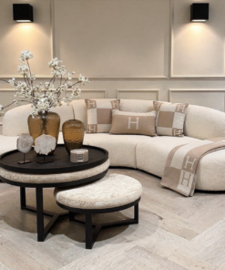 salontafel-rond-gestoffeerd-zwart-beige-bergen-hotel-chic