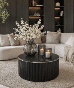 ronde-salontafel-rond-zwart-eiken-zilver-hotel-chique