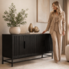 dressoir-oxford-zwart-eiken-kast