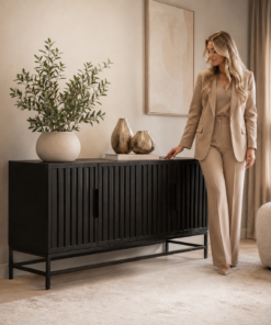 dressoir-oxford-zwart-eiken-kast