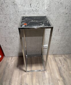 Zuil zilver marmer look / Showroommodel / Magazijn leegverkoop