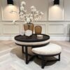 salontafel-rond-gestoffeerd-zwart-beige-bergen-hotel-chic