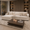 Luxe maatwerk bank Lavie van Dubbelman Design in hoogwaardige meubelstof