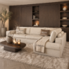 Luxe zitbank Sanos van Dubbelman Design met een eigentijds design