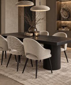 set van 6 eetkamerstoelen hotel chique