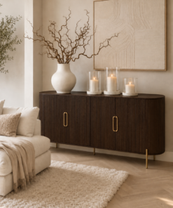 Dressoir mango hout donkerbruin
