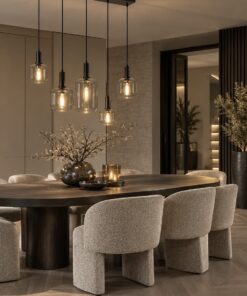 hanglamp 5 lights hotel chique