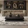 Recht vloerkleed Dundee beige hotel chique