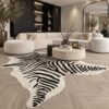 Vloerkleed dierenhuid hotelchique