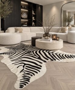 Vloerkleed dierenhuid hotelchique