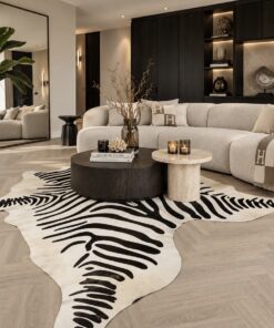Vloerkleed dierenhuid hotelchique