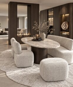 Maatwerk eetbank Asja Dubbelman Design