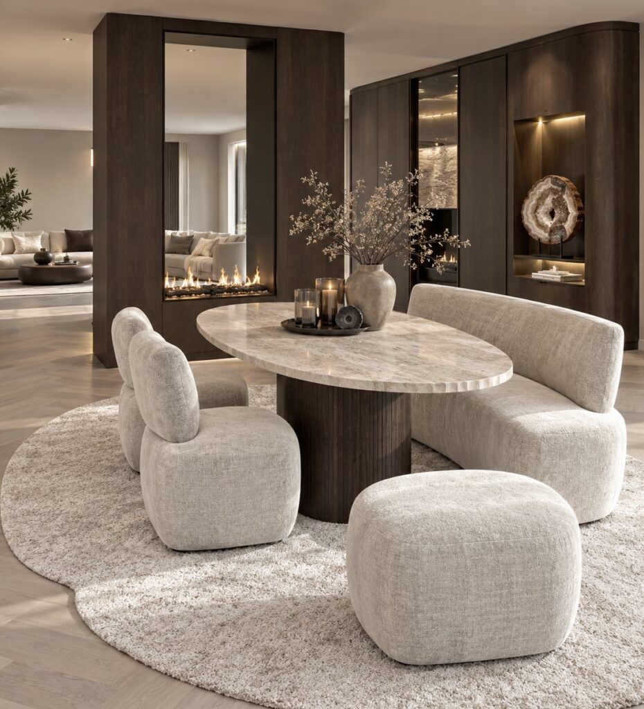 Maatwerk eetbank Asja Dubbelman Design