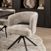 Draaibare eetkamerstoel Dubbelman Design Hotel chique