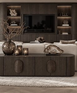 TV-meubel Amee Donkerbruin | Luxe Design | Dubbelman Design