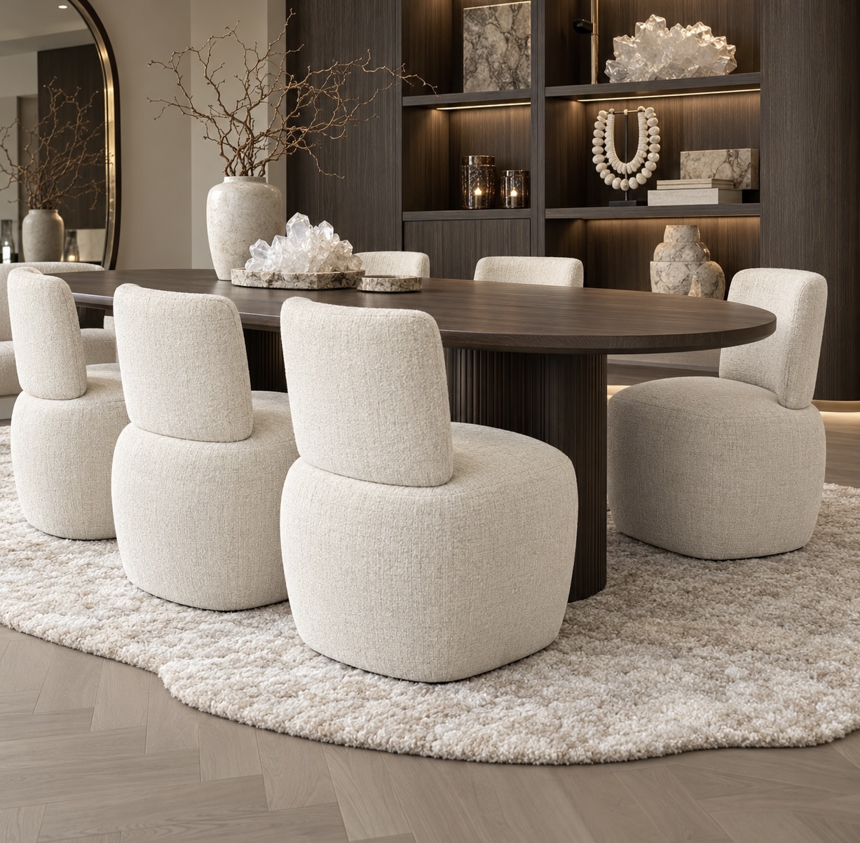 Maatwerk eetbank Asja Dubbelman Design