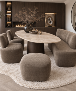 Maatwerk eetbank Asja Dubbelman Design