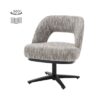 Eetkamerstoel Caldes Ted 8 draaibaar met pocketvering