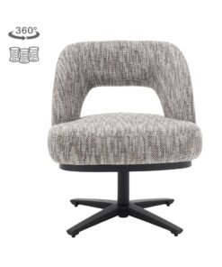 Eetkamerstoel Caldes Ted 8 draaibaar met pocketvering