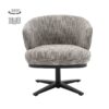 Eetkamerstoel Perca Ted 8 draaibaar met pocketvering en armleuningen – Dubbelman Design