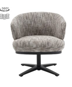 Eetkamerstoel Perca Ted 8 draaibaar met pocketvering en armleuningen – Dubbelman Design