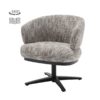 Eetkamerstoel Perca Ted 8 draaibaar met pocketvering en armleuningen – Dubbelman Design